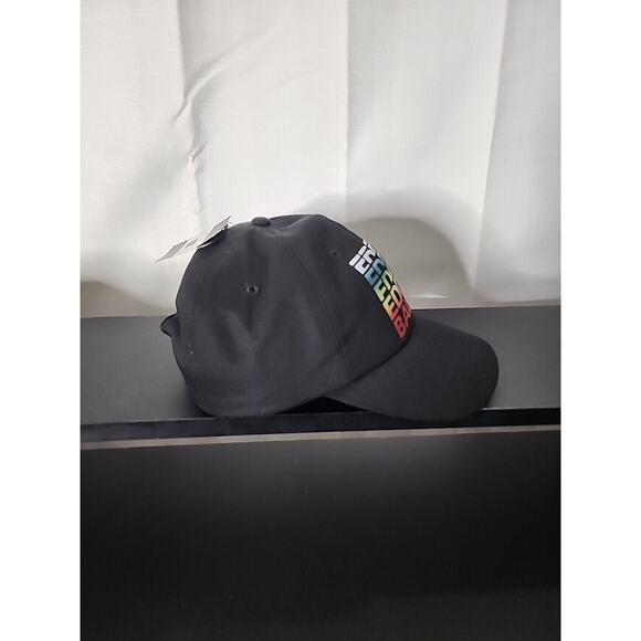 Eddie Bauer Graphic Pride Hat Snapback Baseball Style Cap OSFA Black NWT - Picture 5 of 7